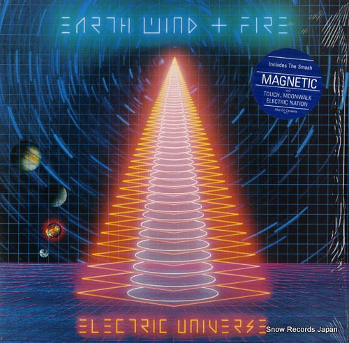 EARTH, WIND AND FIRE electric universe QC38980