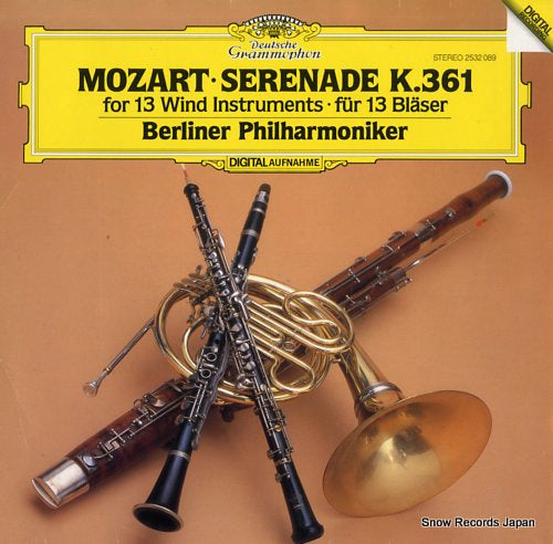 BERLIN PHILHARMONIKER mozart; serenade k.361 2532089