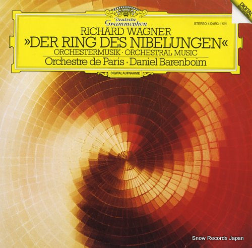 BARENBOIM, DANIEL wagner; "der ring des nibelungen" orchestral music 410893-1