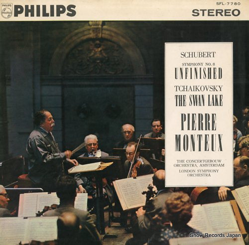 MONTEUX, PIERRE schubert; symphony no.8 "unfinished" SFL-7780