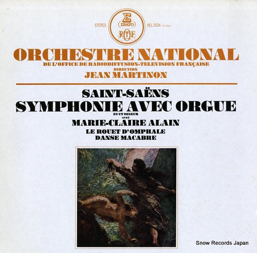 MARTINON, JEAN saint-saens; symphonie avec orgue REL-2534