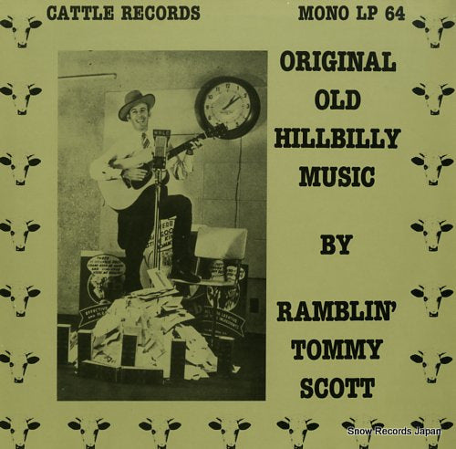 SCOTT, TOMMY original old hillbilly music MONOLP64