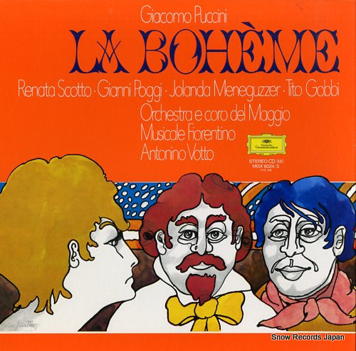 VOTTO, ANTONINO puccini; la boheme MGX9024/5