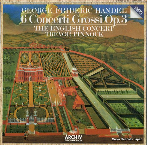 PINNOCK, TREVOR handel; 6 concerti grossi op.3 28MA0099
