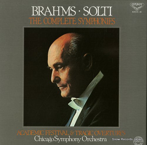 SOLTI, GEORG brahms; the complete symphonies K22C-25-28