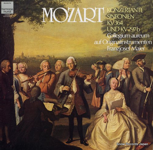 COLLEGIUM AUREUM mozart; konzertante sinfonien kv.364 und kv.297b ULS-3235-H