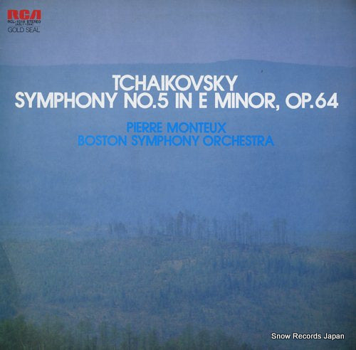 MONTEUX, PIERRE tchaikovsky; symphony no.5 in e minor, op.64 RCL-1018