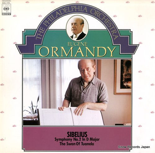 ORMANDY, EUGENE sibelius; symphony no.2 in d major 15AC1719