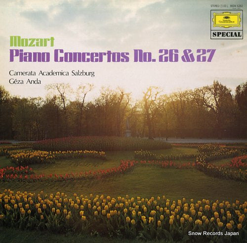 ANDA, GEZA mozart; piano concertos no.26 & 27 MGW5262