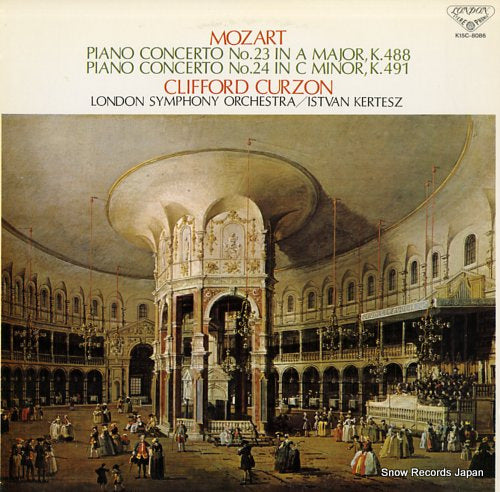CURZON, CLIFFORD mozart; piano concerto no.23 & no.24 K15C-8086