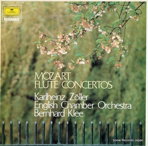 ZOLLER, KARLHEINZ mozart; flute concertos MGX7068