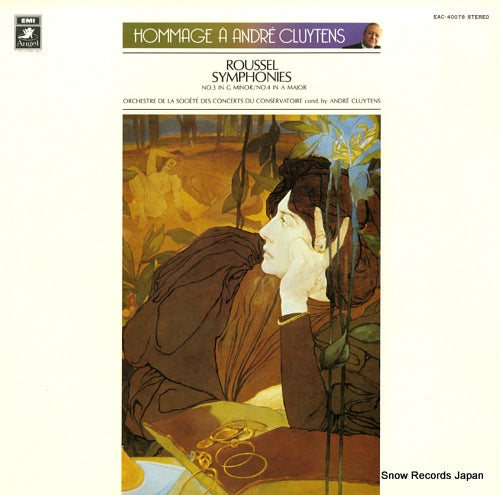 CLUYTENS, ANDRE roussel; symphonies no.3 / no.4 EAC-40078