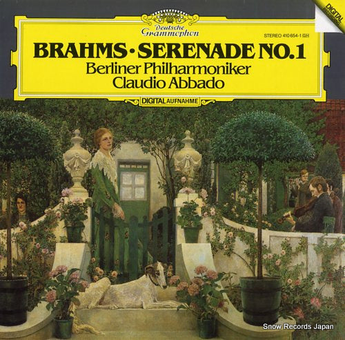 ABBADO, CLAUDIO brahms; serenade no.1 410654-1
