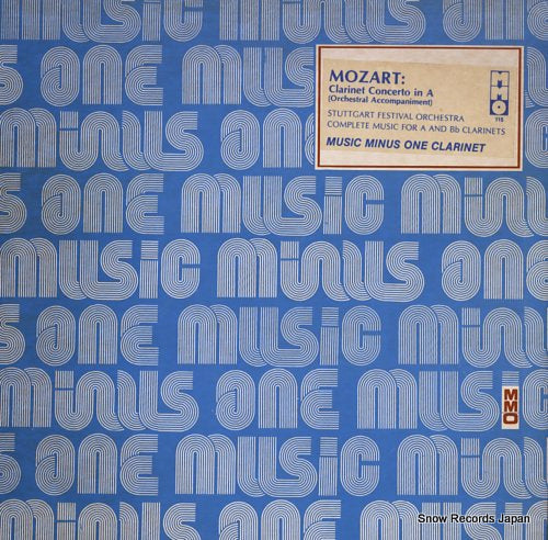 KAHN, EMIL mozart; clarinet concerto in a MMO115