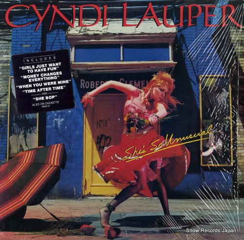LAUPER, CYNDI she's so unusual FR38930