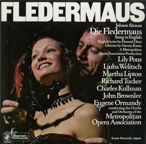 ORMANDY, EUGENE johann strauss; fledermaus Y232666