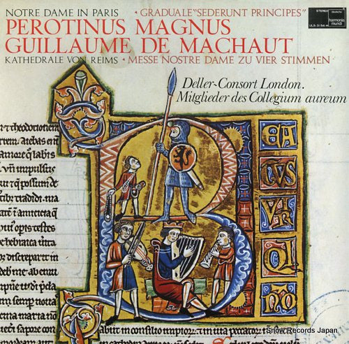 DELLER CONSORT LONDON notre dame in paris, kathedrale von reims ULS-3154-H