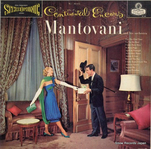 MANTOVANI continental encores PS147