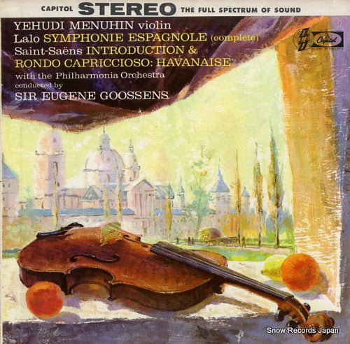 MENUHIN, YEHUDI lalo; symphonie espagnole (complete) SG7108