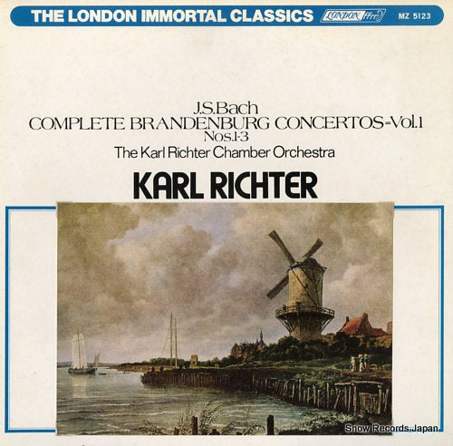 RICHTER, KARL bach; complete brandenburg concertos vol.1 MZ5123