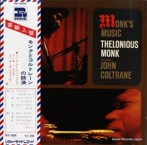MONK, THELONIOUS monk's music RS-3004