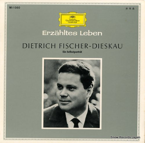FISCHER-DIESKAU, DIETRICH ein selbstportrat MI-1060