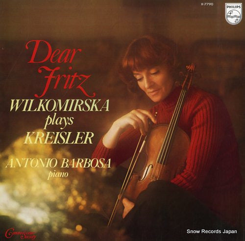 WILKOMIRSKA, WANDA dear fritz wilkomirska plays kreisler X-7790