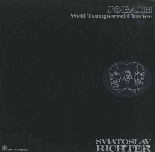 RICHTER, SVIATOSLAV bach; well-tempered clavier vol.1 bwv-846-853 SMK-7740