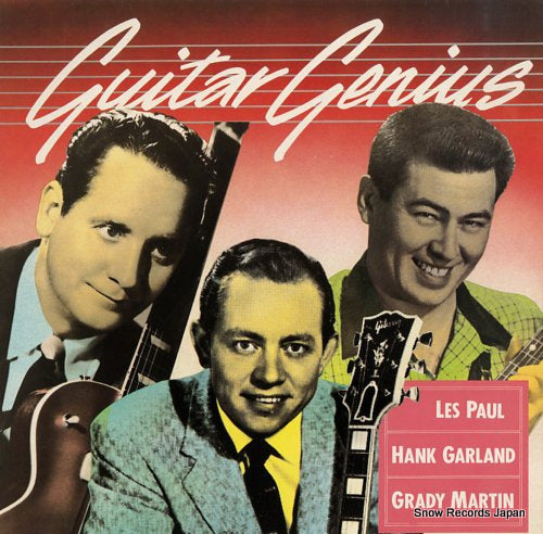 PAUL, LES / HANK GARLAND / GRADY MARTIN guitar genius CR30243