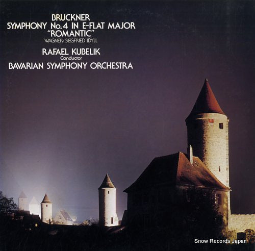 KUBELIK, RAFAEL bruckner; symphony no.4 "romantic" 40AC1163-4