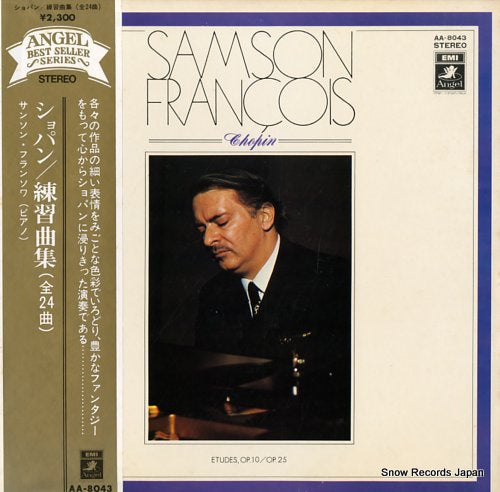 FRANCOIS, SAMSON chopin; etudes op.10 & op.25 AA-8043