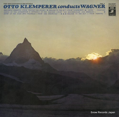 KLEMPERER, OTTO otto klemperer conducts wagner vol.2 AA-8597