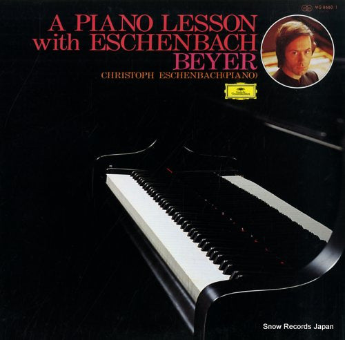 ESCHENBACH, CHRISTOPH a piano lesson eschenbach beyer MG8660/1