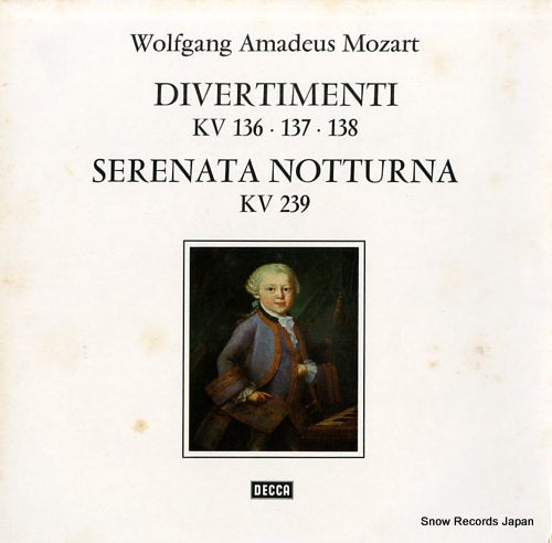 MARRINER, NEVILLE mozart; divertimenti kv 136, 137, 138 6.41397