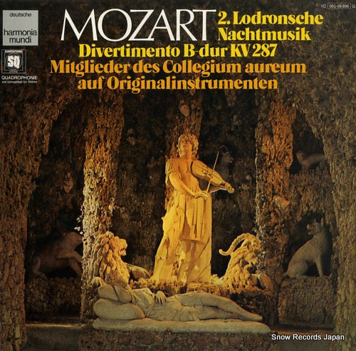 MITGLIEDER DES COLLEGIUM AUREUM mozart; 2 lodronsche nachtmusik 1C065-99696