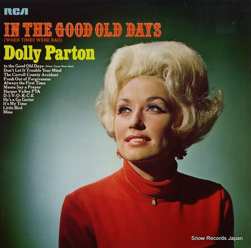 PARTON, DOLLY in the good old days NL90007