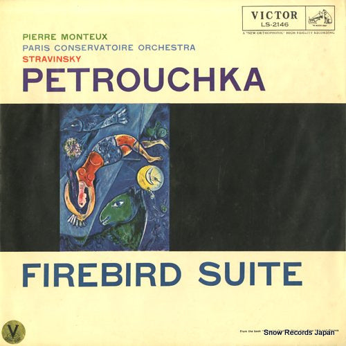 MONTEUX, PIERRE stravinsky; petrouchka, firebird suite LS-2146