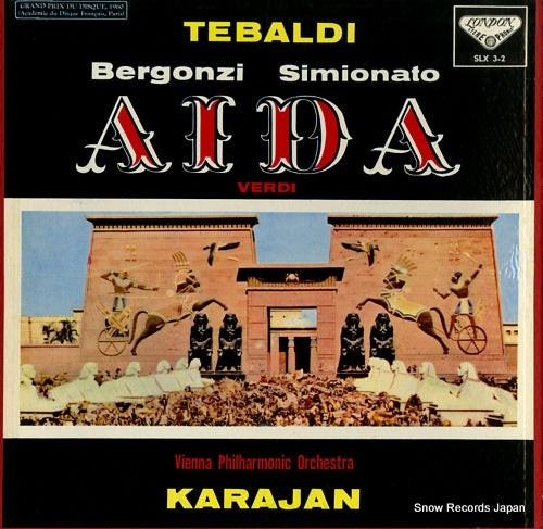 KARAJAN, HERBERT VON verdi; aida SLX3-2