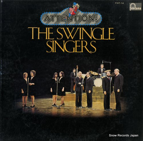 SWINGLE SINGERS, THE attention! the swingle singers PAT-14