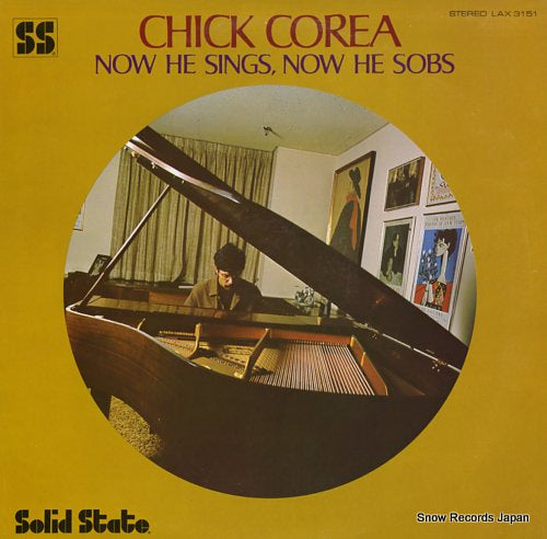 COREA, CHICK now he sings, now he sobs LAX3151