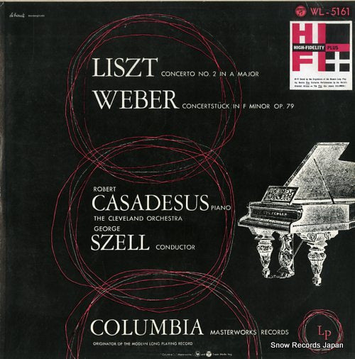 CASADESUS, ROBERT liszt; concerto no.2 in a major WL-5161
