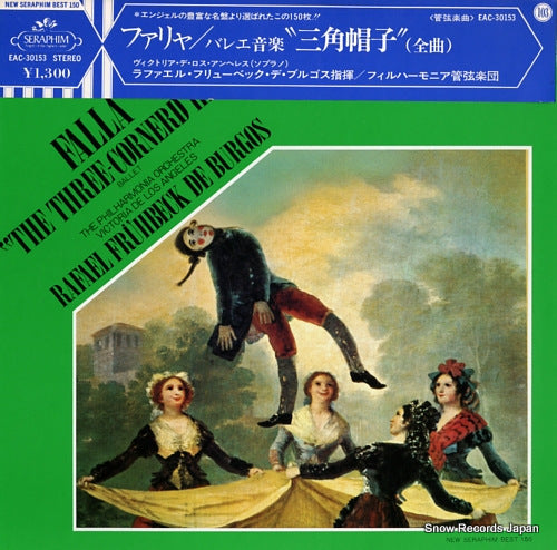 FRUHBECK DE BURGOS, RAFAEL falla; "the three-cornerd hat" ballet EAC-30153