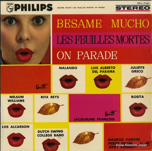 V/A besame mucho les feuilles mortes on parade SFL-7141