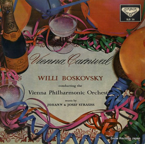 BOSKOVSKY, WILLI vienna carnival SLB26