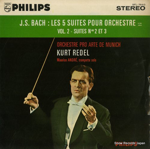 REDEL, KURT bach; les 5 suites pour orchestre vol.2 SFL-7640