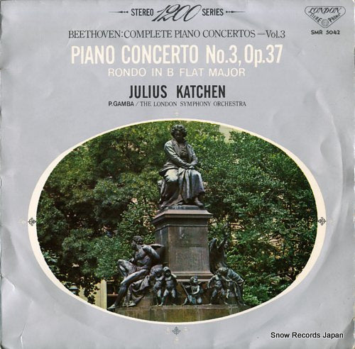 KATCHEN, JULIUS beethoven; complete piano concertos vol.3 SMR5042