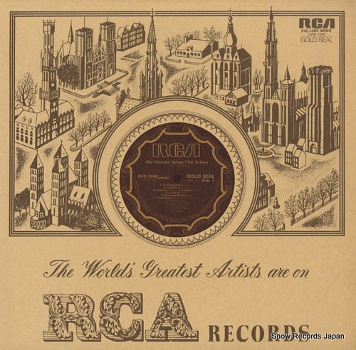 SCHIPA, TITO my favorite songs RVC-1580(M)