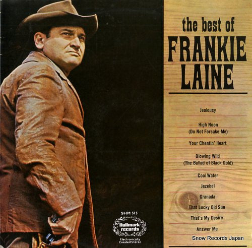 LAINE, FRANKIE the best of frankie laine SHM515