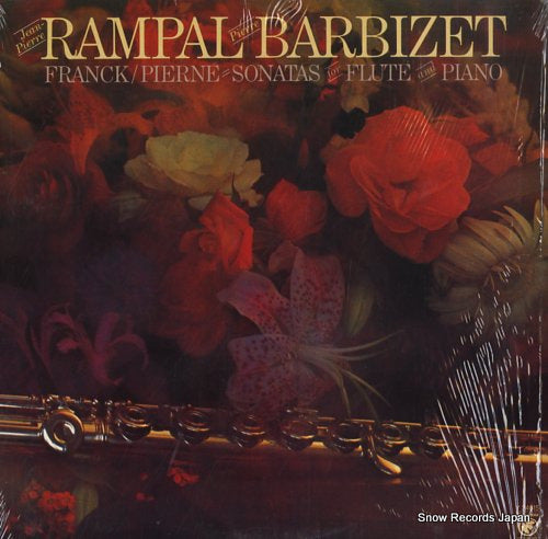 RAMPAL, JEAN-PIERRE franck; pierne sonatas for flute and piano Y34615