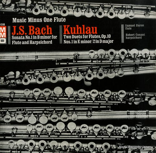BARON, SAMUEL bach; flute sonata no.1 in b minor MMO108